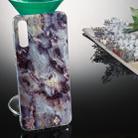 Coloured Drawing Pattern IMD Workmanship Soft TPU Protective Case For Galaxy A50(Grey Marble) - 1