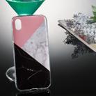 Coloured Drawing Pattern IMD Workmanship Soft TPU Protective Case For Huawei Y5 2019(3-color Marble) - 1