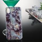 Coloured Drawing Pattern IMD Workmanship Soft TPU Protective Case For Huawei Y5 2019(Grey Marble) - 1