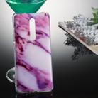 Coloured Drawing Pattern IMD Workmanship Soft TPU Protective Case For Xiaomi Mi 9T & Mi 9T Pro &  Redmi K20 & Redmi K20 Pro(Purple Marble) - 1