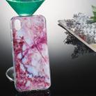 Coloured Drawing Pattern IMD Workmanship Soft TPU Protective Case For Huawei Y5 2019(Bloodstone Marble) - 1