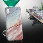 Coloured Drawing Pattern IMD Workmanship Soft TPU Protective Case For Huawei Y5 2019(Elegant Marble) - 1