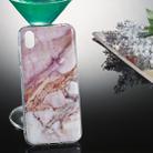 Coloured Drawing Pattern IMD Workmanship Soft TPU Protective Case For Huawei Y5 2019(Classic Pink Marble) - 1