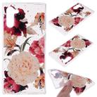 Cartoon Pattern Gold Foil Style Dropping Glue TPU Soft Protective Case for Galaxy Note 10(Flower) - 1
