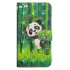 3D Painting Pattern Horizontal Flip TPU + PU Leather Case with Holder & Card Slots & Wallet For Huawei P20 Lite(Bamboo Panda) - 1