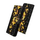 3D Painting Pattern Horizontal Flip TPU + PU Leather Case with Holder & Card Slots & Wallet For OnePlus 6(Golden Butterfly) - 3