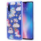 Cartoon Pattern Gold Foil Style Dropping Glue TPU Soft Protective Case for Xiaomi Mi 9(Pony) - 1