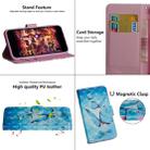 3D Painting Pattern Horizontal Flip TPU + PU Leather Case with Holder & Card Slots & Wallet For Galaxy S8(Three Butterfly) - 6