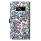 3D Painting Pattern Horizontal Flip TPU + PU Leather Case with Holder & Card Slots & Wallet For Galaxy S8(Spiral Pattern) - 4