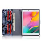 3D Colored Drawing Horizontal Flip Leather Case with Holder & Card Slot & Wallet For Galaxy Tab A 8.0 (2019) / T290 / T295(Tiger) - 4