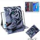 3D Colored Drawing Horizontal Flip Leather Case with Holder & Card Slot & Wallet For Huawei MediaPad M6 10.8(Tiger) - 1