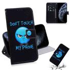 For iPhone 11 Pro 3D Colored Drawing Horizontal Flip Leather Case, with Holder & Card Slot & Wallet (Anger) - 1