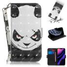 For iPhone 11 Pro 3D Colored Drawing Horizontal Flip Leather Case, with Holder & Card Slot & Wallet (Angry Bear) - 1