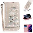 For iPhone 11 Pro 3D Colored Drawing Horizontal Flip Leather Case, with Holder & Card Slot & Wallet (Squirrels) - 1