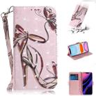 For iPhone 11 3D Colored Drawing Horizontal Flip Leather Case, with Holder & Card Slot & Wallet (High-Heeled) - 1