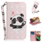 3D Colored Drawing Horizontal Flip Leather Case, with Holder & Card Slot & Wallet For Galaxy Note 10(Love Bear) - 1