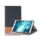 Cross Texture Horizontal Flip Leather Case with Holder & Card Slots & Wallet for Huawei MediaPad M6 8.4 2019(Dark Blue) - 1