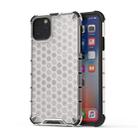 Shockproof Honeycomb PC + TPU Case for iPhone 11 Pro(Transparent) - 1