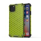 Shockproof Honeycomb PC + TPU Case for iPhone 11 Pro(Green) - 1