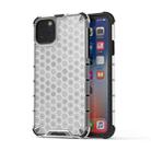 Shockproof Honeycomb PC + TPU Case for iPhone 11(Transparent) - 1