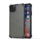 Shockproof Honeycomb PC + TPU Case for iPhone 11(Black) - 1