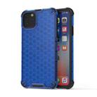 Shockproof Honeycomb PC + TPU Case for iPhone 11(Blue) - 1