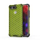 Shockproof Honeycomb PC + TPU Case for Huawei Honor V20(Green) - 1