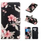 Colored Drawing Marble Pattern Horizontal Flip PU Leather Case with Holder & Card Slots & Wallet For LG G8 ThinQ / G8(Azalea) - 1