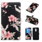 Colored Drawing Marble Pattern Horizontal Flip PU Leather Case with Holder & Card Slots & Wallet For LG Stylo 5(Azalea) - 1