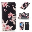 Colored Drawing Marble Pattern Horizontal Flip PU Leather Case with Holder & Card Slots & Wallet For Huawei Honor 10 Lite(Azalea) - 1