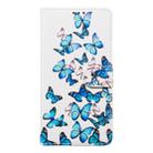 Colored Drawing Marble Pattern Horizontal Flip PU Leather Case with Holder & Card Slots & Wallet For OnePlus 7(Little Butterflies) - 2