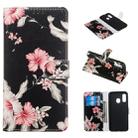 Colored Drawing Marble Pattern Horizontal Flip PU Leather Case with Holder & Card Slots & Wallet For Galaxy A40(Azalea) - 1