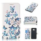 Colored Drawing Marble Pattern Horizontal Flip PU Leather Case with Holder & Card Slots & Wallet For Galaxy J6+(Little Butterflies) - 1