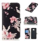 Colored Drawing Marble Pattern Horizontal Flip PU Leather Case with Holder & Card Slots & Wallet For Galaxy J6+(Azalea) - 1