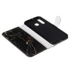Colored Drawing Marble Pattern Horizontal Flip PU Leather Case with Holder & Card Slots & Wallet For Galaxy M30(Black Gold) - 7