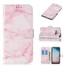 Colored Drawing Marble Pattern Horizontal Flip PU Leather Case with Holder & Card Slots & Wallet For Galaxy S10e(Pink) - 1