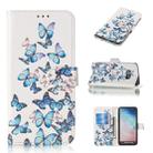 Colored Drawing Marble Pattern Horizontal Flip PU Leather Case with Holder & Card Slots & Wallet For Galaxy S10e(Little Butterflies) - 1