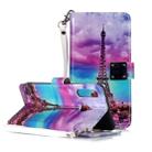 Magic 3D Bright Coloured Drawing Pattern Horizontal Flip PU Leather Case with Holder & Card Slots & Wallet & Photo Frame for Huawei P30 Lite(Iron Tower) - 1