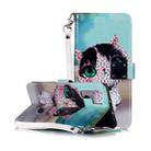 Magic 3D Bright Coloured Drawing Pattern Horizontal Flip PU Leather Case with Holder & Card Slots & Wallet & Photo Frame for Huawei P30 Pro(Cute Cat) - 1