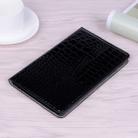 Crocodile Texture Horizontal Flip Leather Case with Holder & Card Slots & Wallet for Galaxy Tab A 8.0 (2019)(Black) - 1