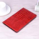 Crocodile Texture Horizontal Flip Leather Case with Holder & Card Slots & Wallet for Galaxy Tab A 8.0 (2019)(Red) - 1