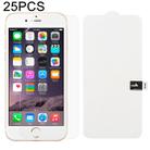 25 PCS Soft Hydrogel Film Full Cover Front Protector with Alcohol Cotton + Scratch Card for iPhone 6 / 7 / 8 - 1