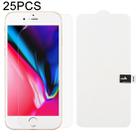 25 PCS Soft Hydrogel Film Full Cover Front Protector with Alcohol Cotton + Scratch Card for iPhone 7 Plus / 8 Plus - 1