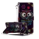 Magic 3D Bright Coloured Drawing Pattern Horizontal Flip PU Leather Case with Holder & Card Slots & Wallet & Photo Frame for Galaxy S10 5G(Owl) - 1