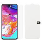 Soft Hydrogel Film Full Cover Front Protector for Galaxy A70 - 1