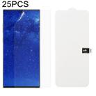 25 PCS Soft Hydrogel Film Full Cover Front Protector with Alcohol Cotton + Scratch Card for Galaxy Note 10 - 1