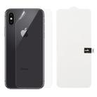Soft Hydrogel Film Full Cover Back Protector for iPhone X - 1