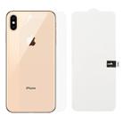 Soft Hydrogel Film Full Cover Back Protector for iPhone XS Max - 1