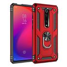 Armor Shockproof TPU + PC Protective Case with 360 Degree Rotation Holder for Xiaomi Redmi K20(Red) - 1