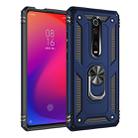Armor Shockproof TPU + PC Protective Case with 360 Degree Rotation Holder for Xiaomi Redmi K20(Blue) - 1